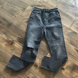 Free People high rise straight Jeans | 28